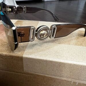 Versace Women's Brown Sunglasses- Genuine